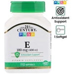 21ST CENTURY VITAMIN E 400IU SOFTGELS 110 CT