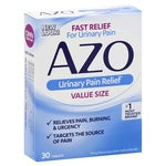 AZO urinary pain relief 30 tab.