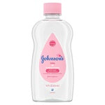 Johnson's Baby Body Pure Mineral Oil, Gentle & Soothing Massage Oil For Dry Skin - Original Scent - 14 Fl Oz