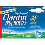 Claritin 24 Hour 10mg Liqui-Gels 10 ct