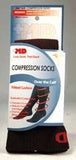 COMPRESSION SOCKS MED UNI BLCK 1 PR