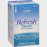 Refresh Classic Lubricant Eye Drops Single Use Containers, 50 Each