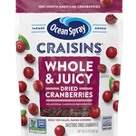 Ocean Spray Craisins Whole Dried Cranberries, 64 oz