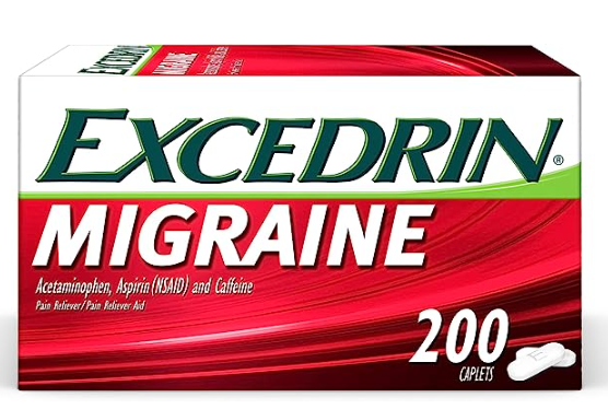 Excedrin Migraine Relief Caplets - 200 Count
