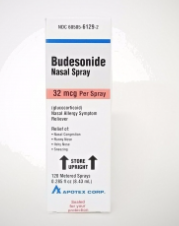 BUDESONIDE NASAL SPRAY 32MCG PER SPRAY 0.285OZ 8.43ML