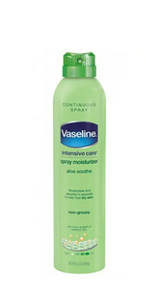 Vaseline Intensive Care Spray Moisturizer, Aloe Soothe 6.5 oz