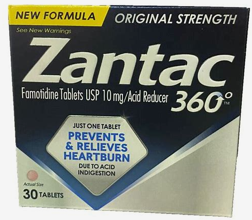 ZANTAC 360 ORIGINAL STRENGTH TABLETS 30 CT , TABLETS