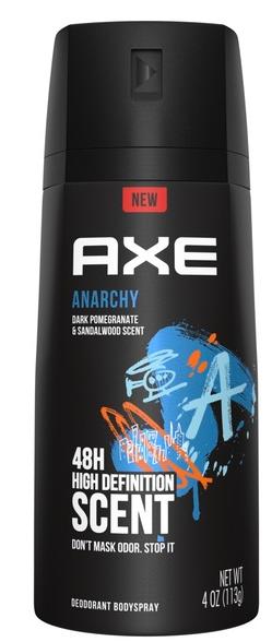 AXE Anarchy 48H High Definition Scent 4Oz