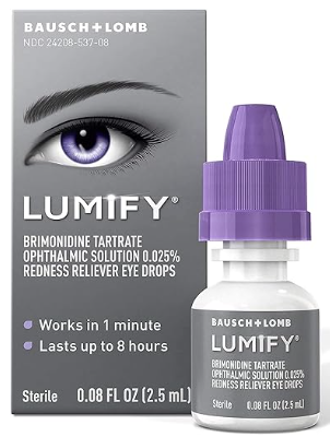 BAUSCH & LOMB LUMIFY EYE DROPS 0.08 FL OZ