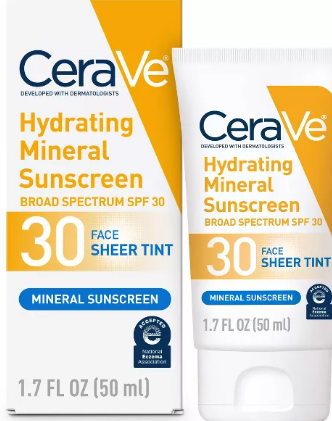 CERAVE HYDRATING MIN/SUNSCREEN SPF30 SHEER TINT 1.7FL