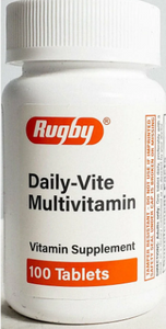 RUGBY DAILY-VITE MULTIVITAMIN 100TBS