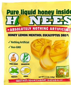 HONEES HONEY MENTHOL EUCALYPTUS DROPS