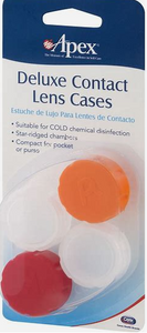 DELUXE CONTACT LENS CASES 2 CASES