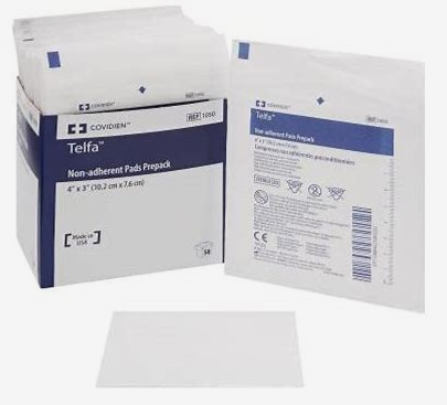 TELFA NON-ADHERENT PADS 4 X3