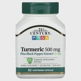 21ST CENTURY TURMERIC COMPLEX 500MG CAPSULES 60 CT