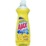 Ajax Ultra Super Degreaser Liquid Dish Soap, Lemon, 12.4 oz