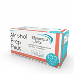 Alcohol Sterile Prep Pads 70% Isopropyl 100ct