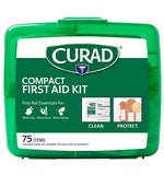 CURAD COMPACT FIRST AID KIT 75 ITEMS