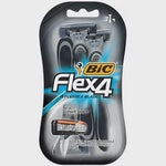 BIC FLEX 4 TITANIUM SHAVER - MENS 3S