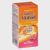 Childrens Motrin Oral Suspension Liquid, Origial Berry Flavor, 1 oz