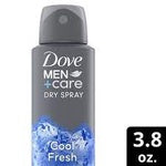 Dove Men+care 72-hour Antiperspirant & Deodorant Dry Spray - Cool Fresh - 3.8oz