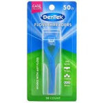 Dentek Floss Threaders for Braces, Bridges, and Implants of 50CT