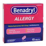 Benadryl Liquid Gels Diphenhydramine Allergy And Sinus Treatment - 48ct