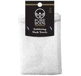 PURE BODY WASH CLOTHS 2 PACK