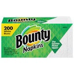 BOUNTY NAPKINS 200 WHITE BLANC（若整提出售，请打4pack）