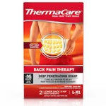 THERMACARE HEATWRAPS BACK & HIP PAIN LARGE/X-LARGE 2 CT