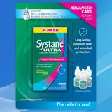 Systane Ultra Lubricant Eye Drops 3 Pack (10mL x 3)