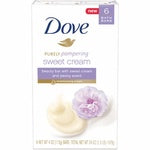 Dove Beauty Bars, Purely Pampering, Sweet Cream - 6 pack, 4 oz bars