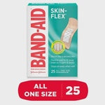 BAND-AID SKIN-FLEX ADHESIVE BANDAGES 25 CT