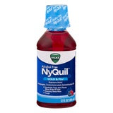 Vicks Nyquil Cold & Flu Liquid Berry 12 oz