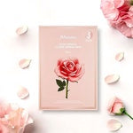 JM水光玫瑰面膜 Solution Glow Luminous Flower Firming Mask Rose 10 Sheets