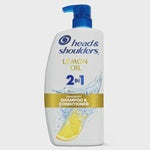 Head & Shoulders 2 in 1 Dandruff Shampoo and Conditioner, Lemon Essential Oil for Daily Use - 28.2 fl oz