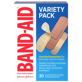 Band Aid Brand Adhesive Bandages Variety Pack30.0ea