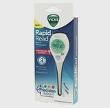 Vicks Rapid Read Digital Thermometer Oral Rectal Underarm Adult Child VDT972US