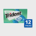 Trident Minty Sweet Twist Sugar Free Chewing Gum Fresh Breath 14 Sticks