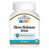 21st Century Slow Release Iron Tablets - 60 Tablets