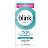 blink Tears Lubricating Eye Drops Mild-Moderate Dry Eye 30 mL