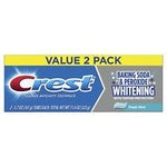 CREST WHITENING BAKING SODA & PEROXIDE TOOTHPASTE FRESH MINT 2 X 5.7 OZ