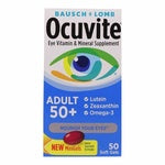 Bausch & Lomb Ocuvite Eye Vitamin/Mineral Supplement, Adult 50+, Softgels - 50 count