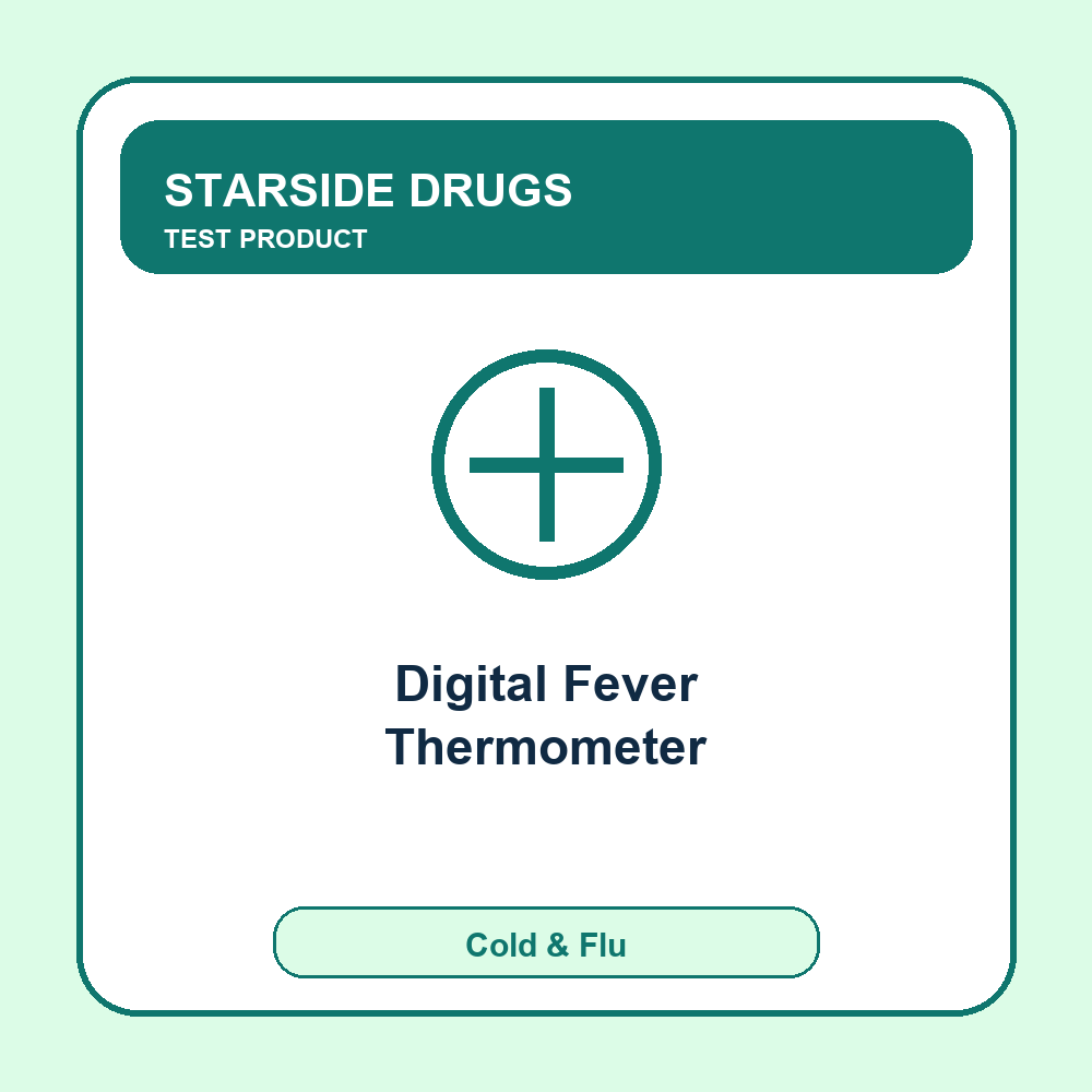 TEST - Digital Fever Thermometer