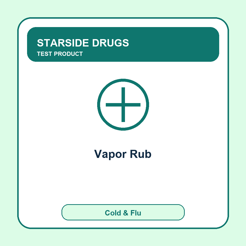 TEST - Vapor Rub