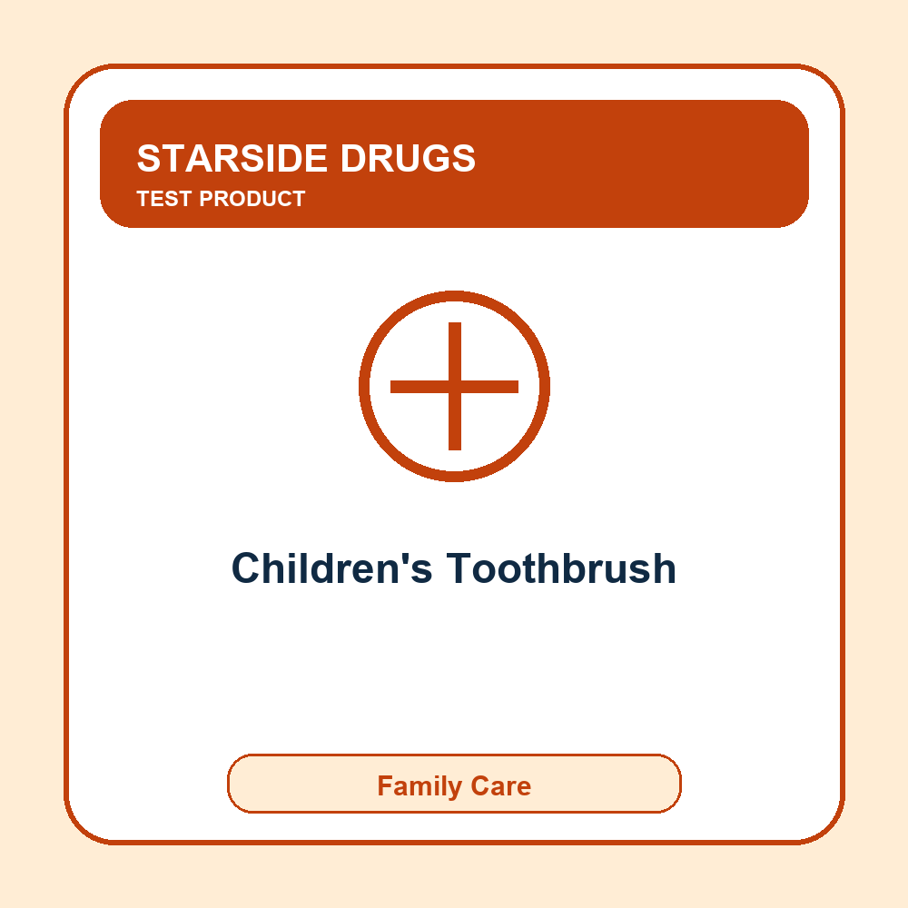 TEST - Children's Toothbrush