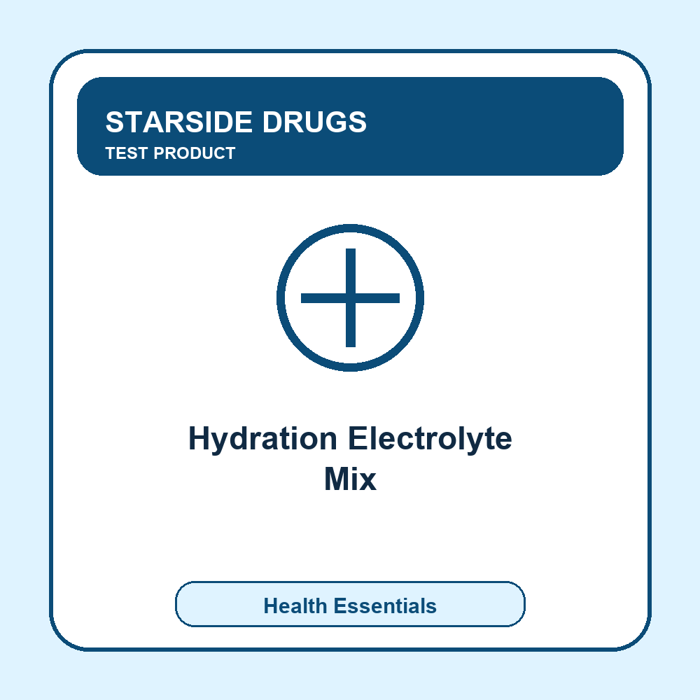 TEST - Hydration Electrolyte Mix