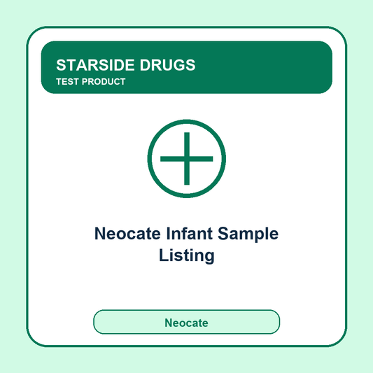 TEST - Neocate Infant Sample Listing