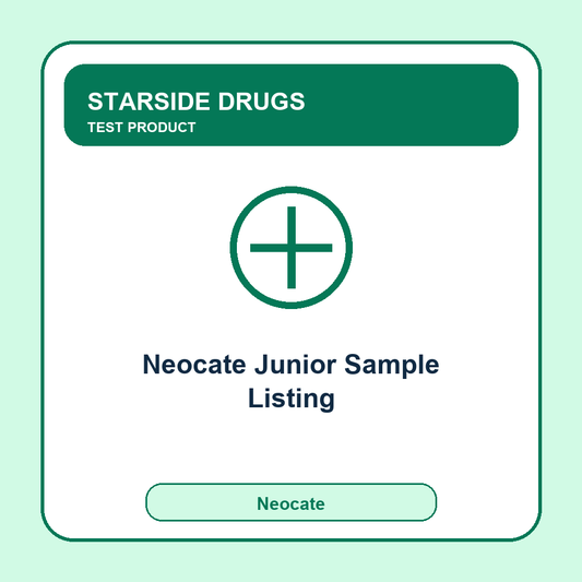 TEST - Neocate Junior Sample Listing