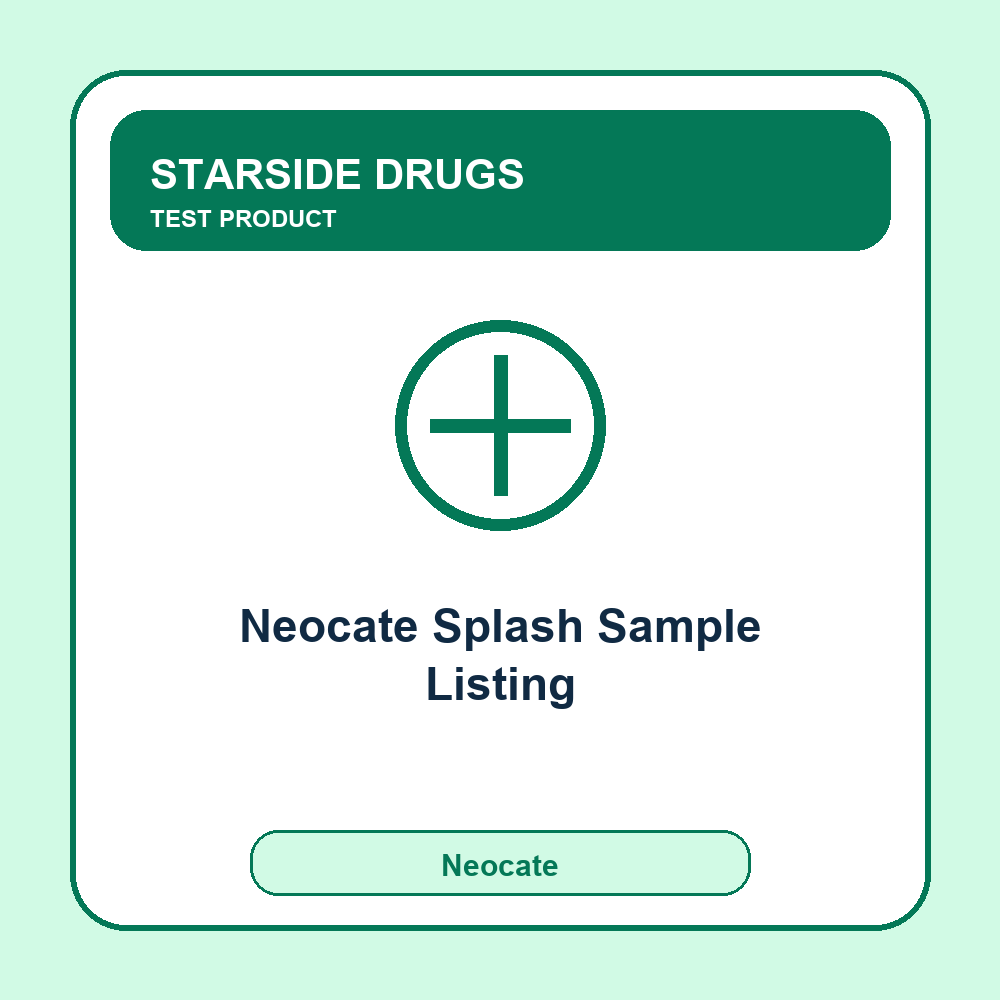 TEST - Neocate Splash Sample Listing